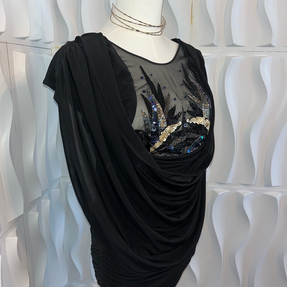 Sexy Elegant Black Bodycon Evening Dress
